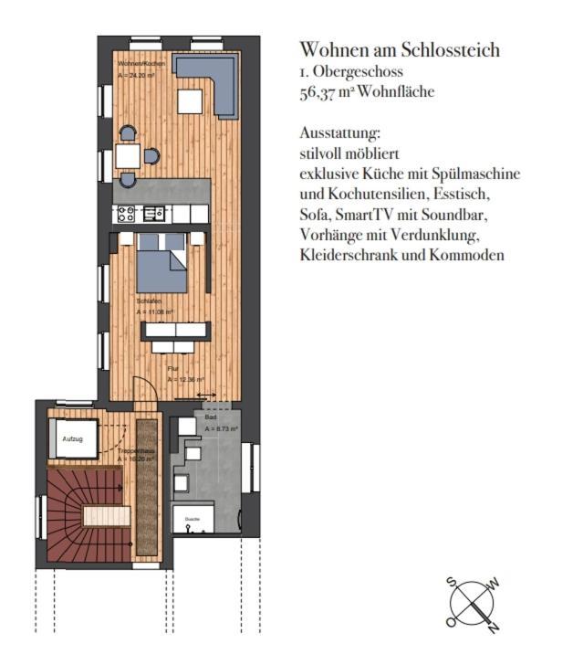 Wohnen Am Schlossplatz Oldenburg Rom bilde